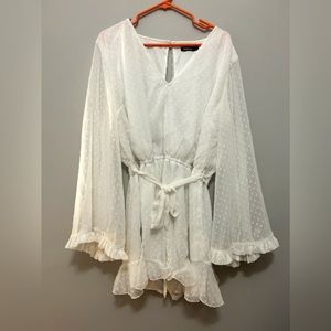 Bridal Romper! Adorable lace romper